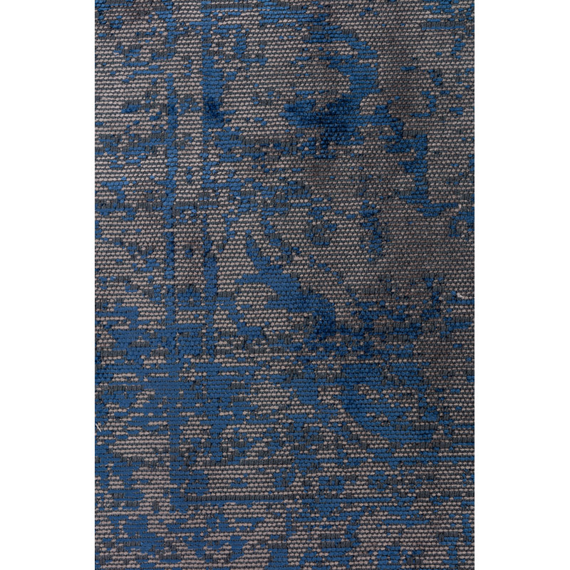 Rapture Gray/Blue Abstract Luxury Area Rug, Rectangle 7'10" x 9'10"