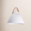 Luminaire suspendu en forme de dôme 1 lumière Gianni-171774737-171774736
