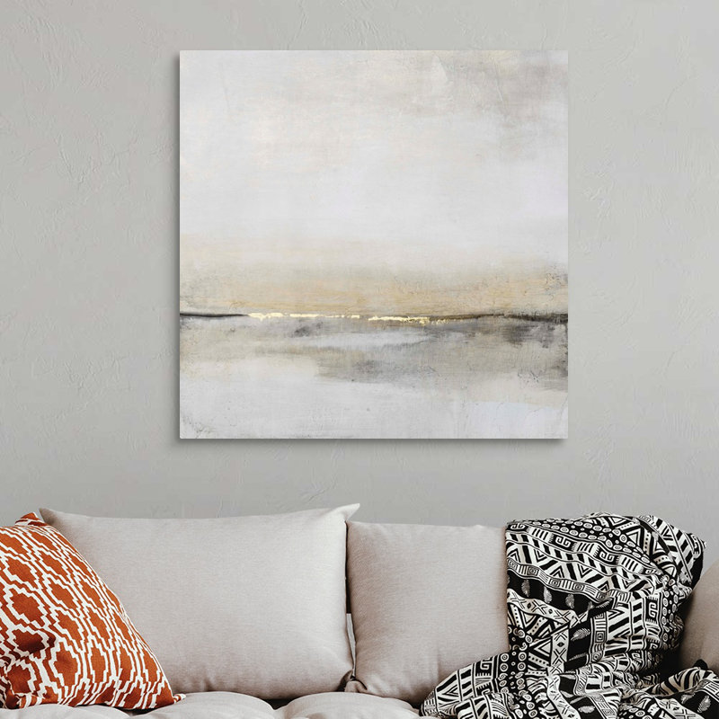" Horizontal Flow I " by Timothy O' Toole, Wrapped Canvas, 36" H x 36" W, No Frame