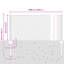 vidaXL Fence with Post Segment Outdoor Barrier Garden Terrace Divider Boundary-114618871