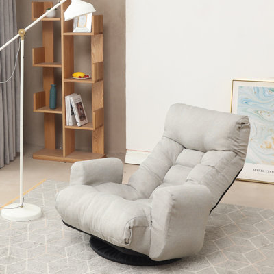 Tête et taille réglables, fauteuil de jeu, méridienne dans le salon, fauteuil pivotant à 360 degrés, fauteuil de loisir à siège rotatif