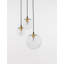 3 - Light Black Cluster Pendant