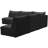 Ensoll Velvet L-Shaped Sectional Reversible-1496889926