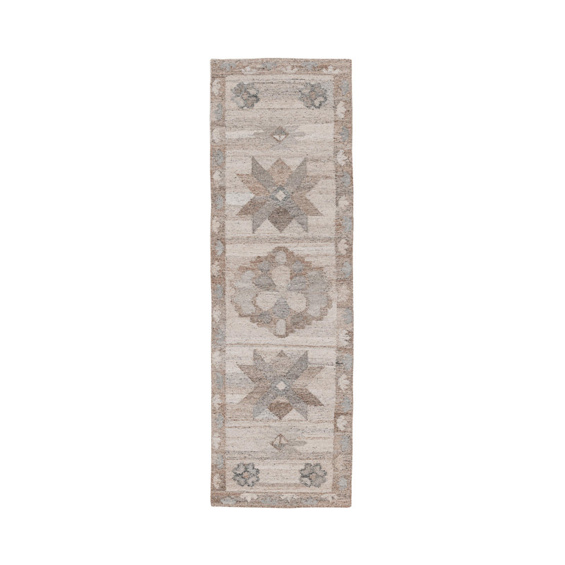 Ardeth 2x3 Handwoven Multi-Color Fabric Performance Rug, Runner 2'6" x 8'