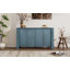 Buffet rétro à 4 portes avec tablettes réglables-2094410589