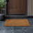 Mid-Century Diamond Embossed Outdoor Doormat