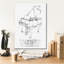 «Piano S croquis» par Ethan Harper, art mural sur toile-1268717525