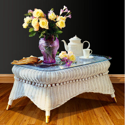 Sheridan Glass Top Coffee Table