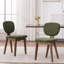 Chaises d'appoint rembourrées avec pieds en bois massif-140421392-142459881