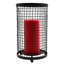 Grand porte-bougie Hosley - couvercle / manchon de pilier noir, 9,75 po de hauteur, décor de ferme rustique en métal, abat-jour pour aromathérapie Spa, mariages, bureau à domicile, jardin de bougies
