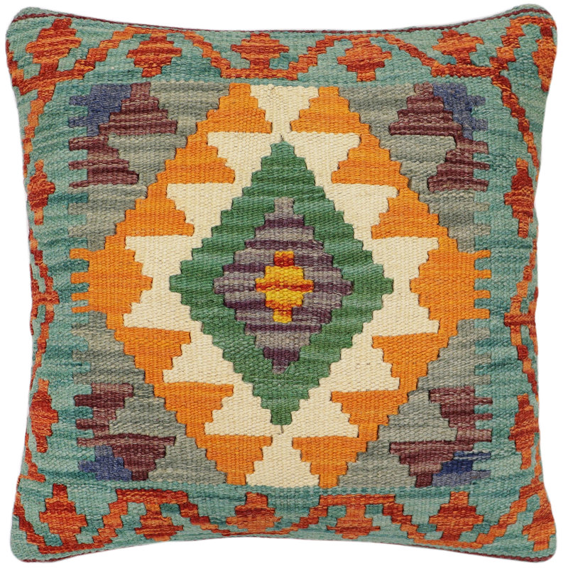 Jayna Geometric Throw Pillow