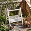 Mini-balançoire miniature en bois à l'échelle 1/12