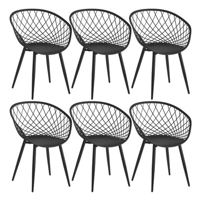 46cm H Armchair in Black