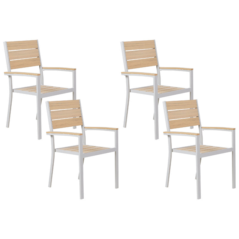 Jacquelyn Stackable Outdoor Patio Dining Armchair