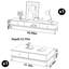 Table basse moderne de style nordique