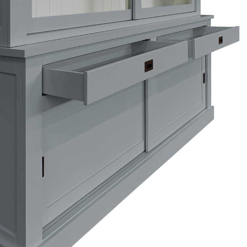 Antione Display Cabinet, Grey 