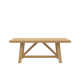 Annabel Trestle Dining Table, Natural