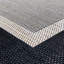 Tapis intérieur / extérieur noir / crème Kasuri-949977