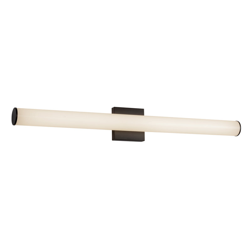 Rico 36-in Black dimmable LED Wall Sconce, Matte Black