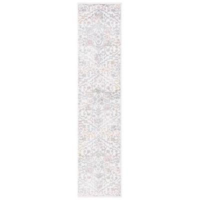 Lowrey Oriental Machine Woven Jute/Sisal/Polypropylene Area Rug in Ivory/Gray