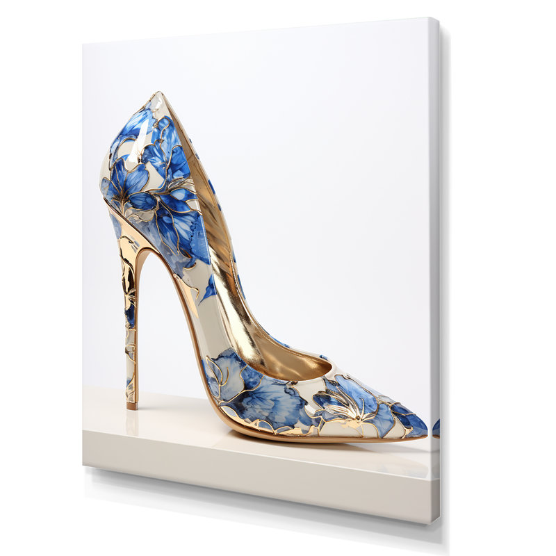 «Fashion Chic High Heel I», reproduction sur toile, Toile tendue, H 20 po x l 12 po x P 1 po