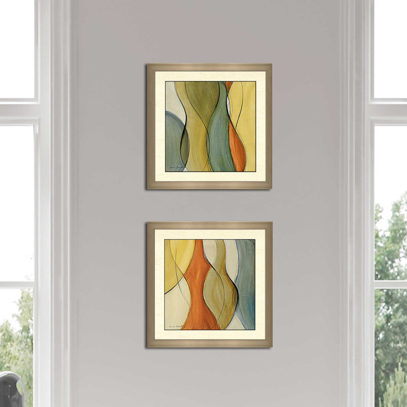 «Coalescence II», impression sous verre