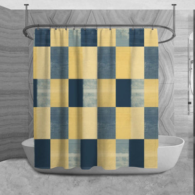 Pierceton Microfiber Shower Curtain