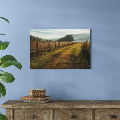 «Grassy Lane», photographie sur toile