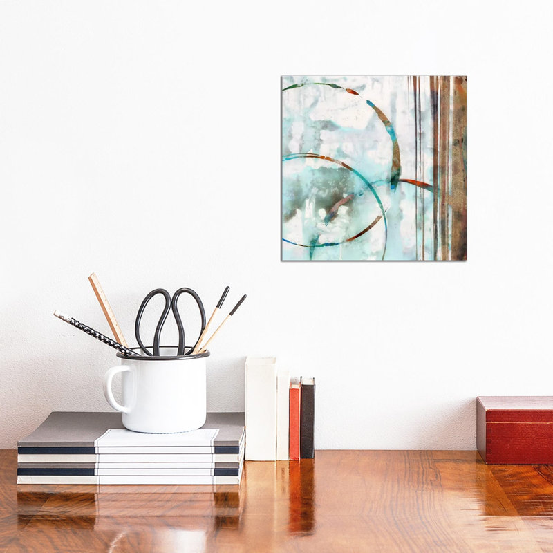 Seafoam I by Edward Selkirk - Wrapped Canvas Painting, 30.48 cm H x 30.48 cm W