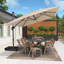 304cm X 396cm Rectangular Cantilever Parasol-100771299