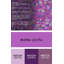 Tapis de zone mauve à motifs-147915333