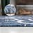 Numra Modern Coastal Organic Shapes Navy/Cream Indoor/Outdoor Rug-1768335660