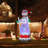 20FT Giant DISCO Lighted Inflatable Skiing Snowman