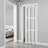 80“ Paneled PVC/Vinyl Accordion Door