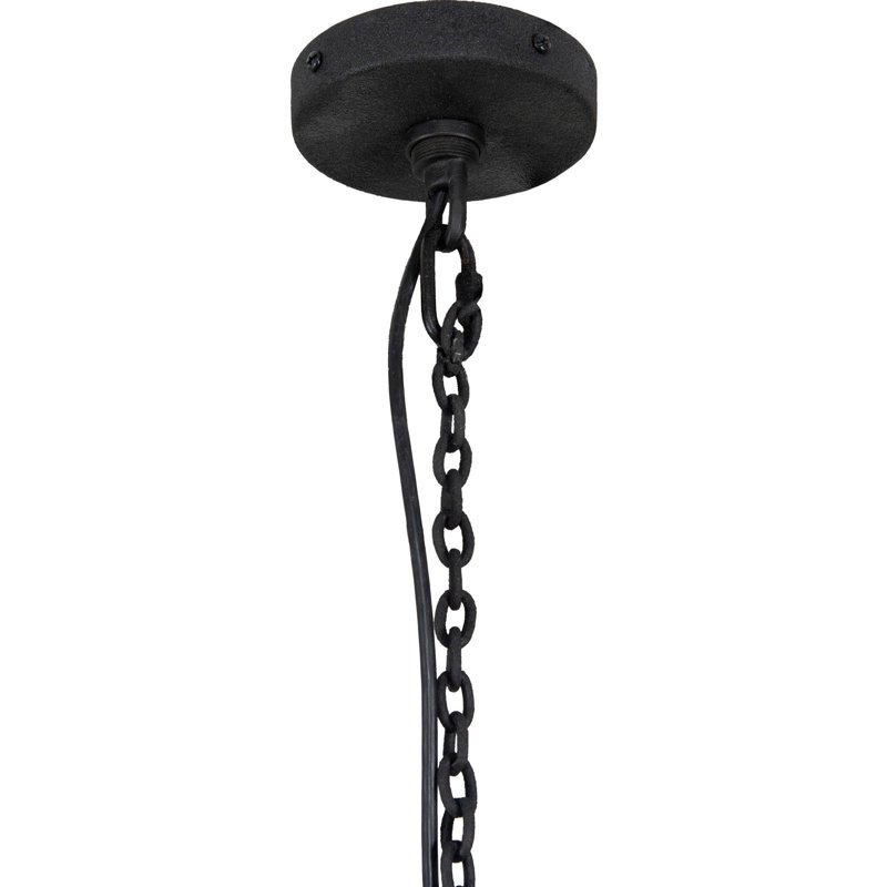 Fiorella Chandelier-Espresso Canvas, Espresso Canvas