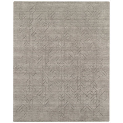 Mihira Geometric Wool Hand Woven Area Rug