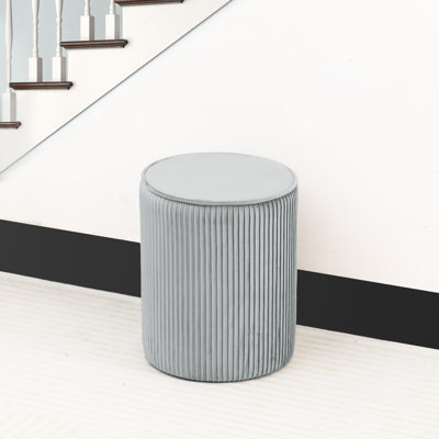 Quanecia Velvet Ottoman