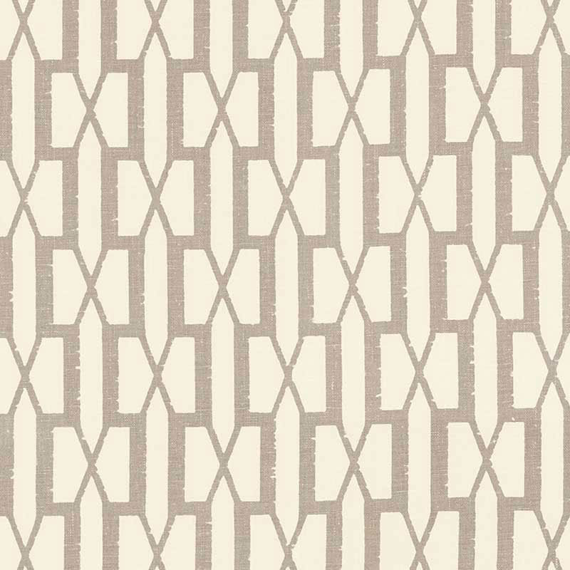 Schumacher x Veere Grenney Belvedere Fabric, Lilac