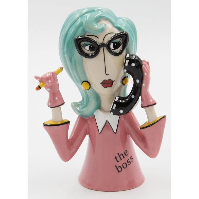 Vase pour femme «The Boss» DollyMama - H 6 po 
