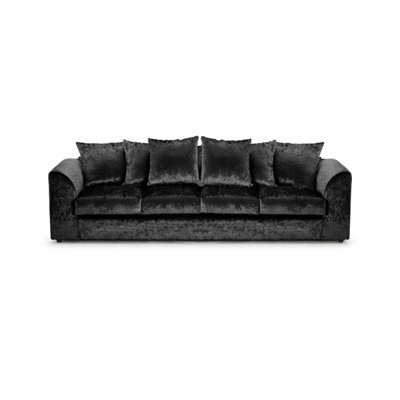 4 Seater Velvet Sofa