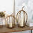 Pumpkin-shaped tabletop candle holder-826232400
