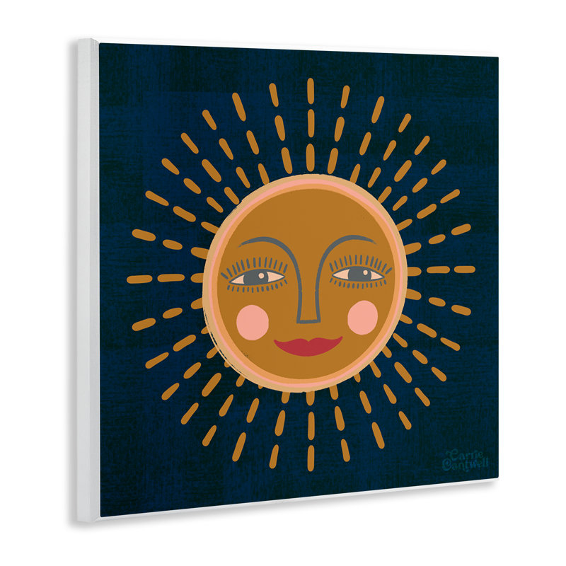 «Boho Smile Sun» par Carrie Cantwell