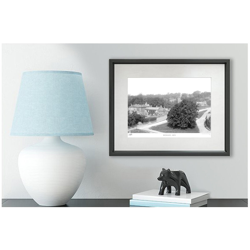 Wensley, 1893 by Francis Frith - Single Picture Frame Print, 28cm H x 36cm W x 2.3cm D
