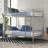 Twin Over Twin Metal Bunk Bed-927010188