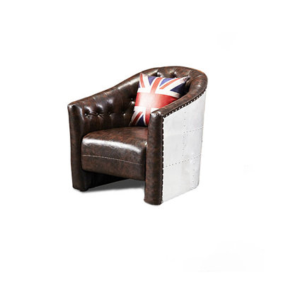 Fauteuil capitonné large de 31,5 po Kaulana
