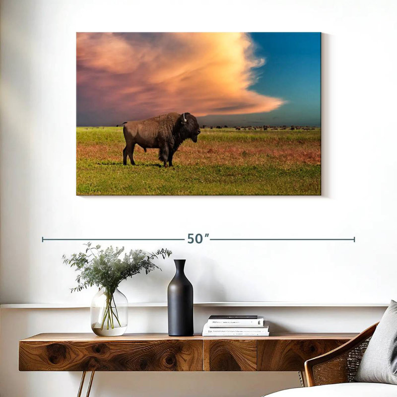 Bison Brampt Badlands, H 26 po x l 39 po