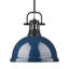 Luminaire suspendu 1 lumière avec tige Bryceton-107150027-107150038