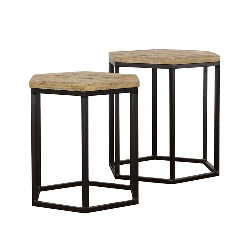Table gigogne 2 pièces pour salon