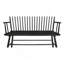 Chaise en bois noir 1pc-897722272