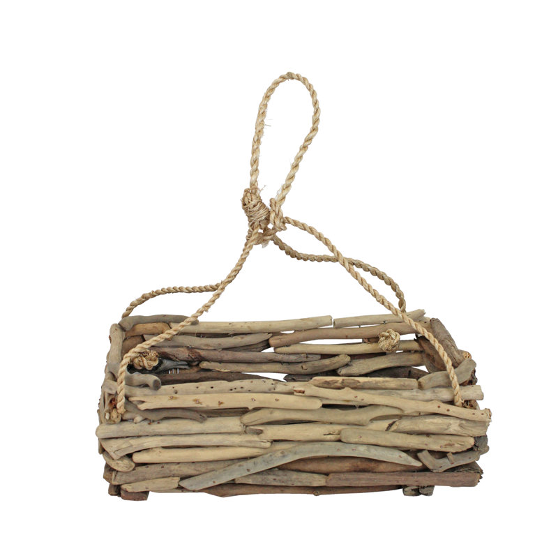 Pot de fleurs suspendu en bois Medici